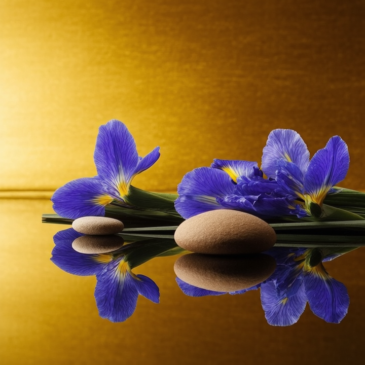 Sandalwood & Iris Massage Ljus