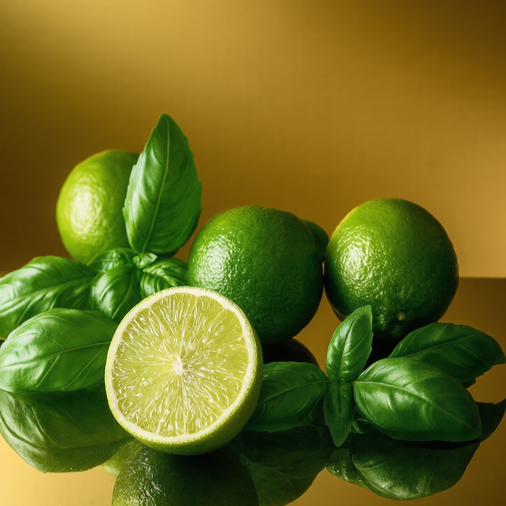Lime, Basil & Citrus Massage Ljus